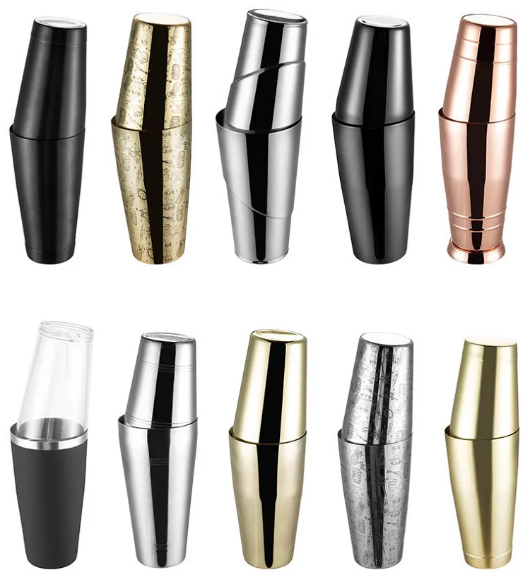 manufacturer professional  boston cocktail shaker