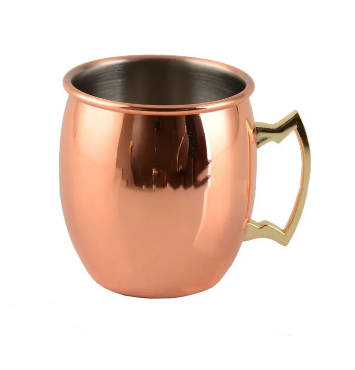 Tasses de mula de bronze Moscou