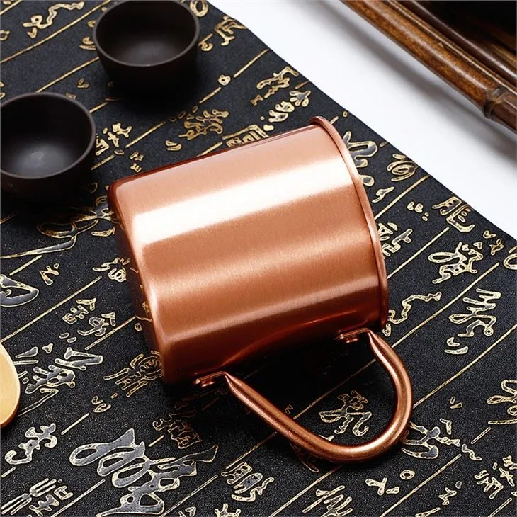 Tassa fresca de mula de Moscou