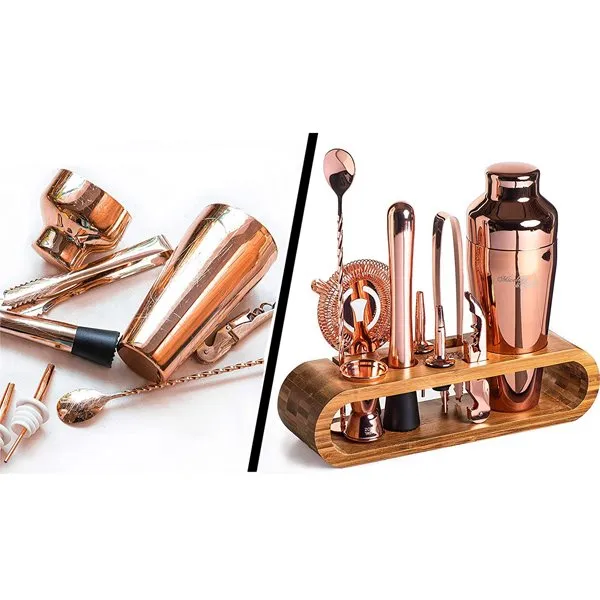 Conjunt de barman de coure