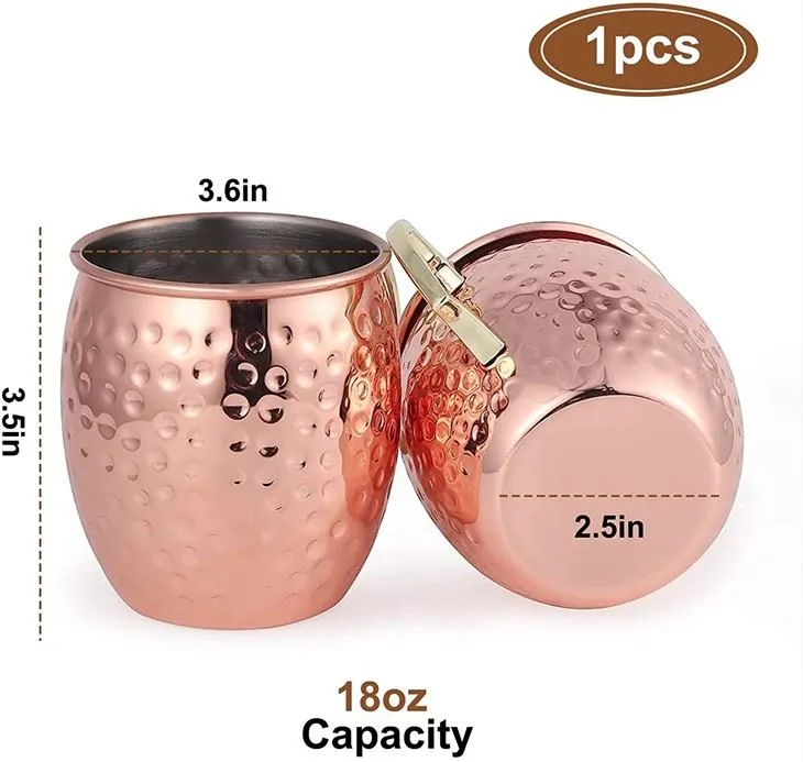 Ulleres de mula de coure Moscou