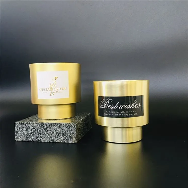 Creative Candle Cup Step Aluminium Cup