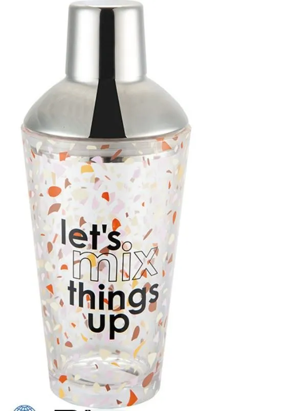 Coctelera d'escala de vidre de vidre