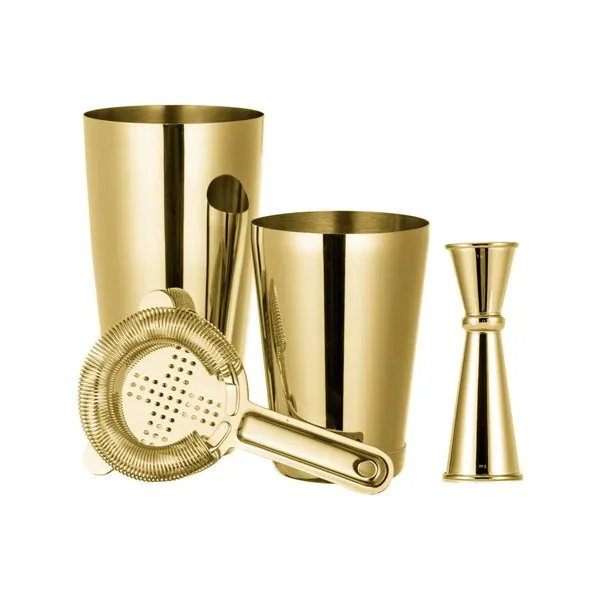 Set d'elaboració de còctels d'or