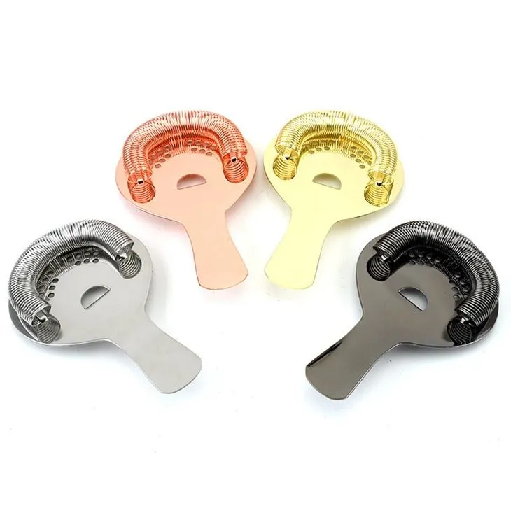 Colador Gold Hawthorne Colador de còctels d'acer inoxidable