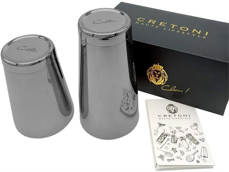 Boston Shaker de metall negre