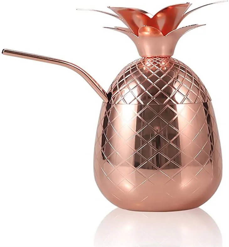 Tasses de mula de pinya de Moscou