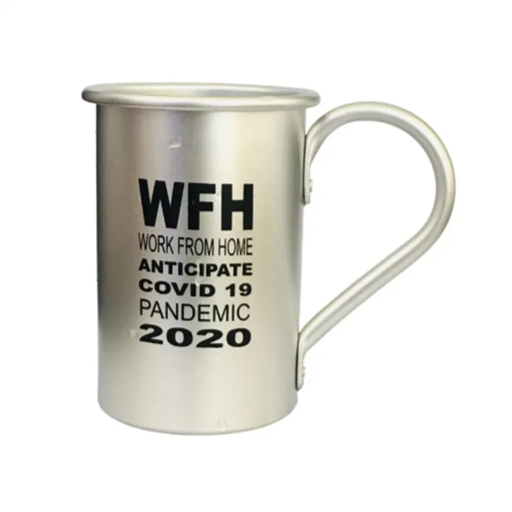 Copa d'alumini de cervesa de mula