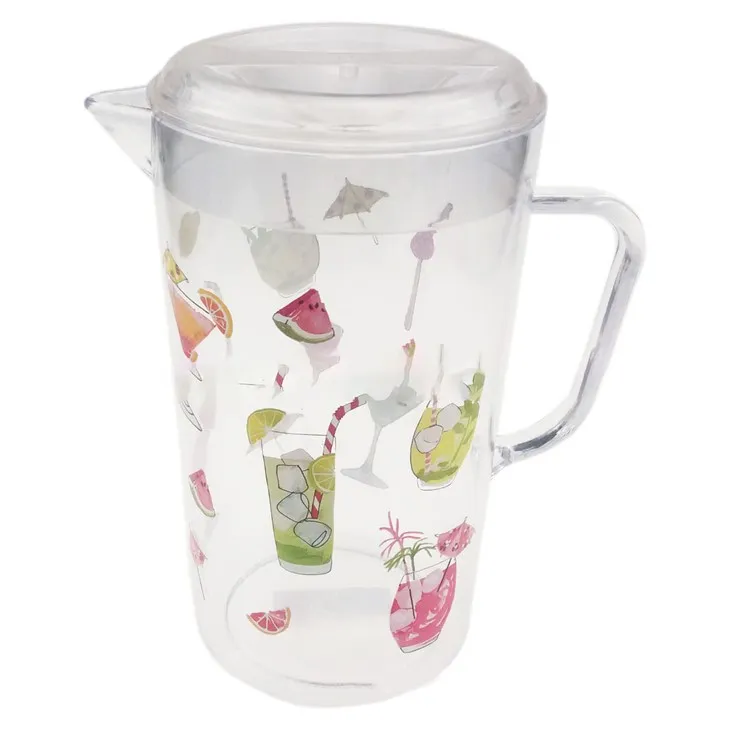Pitcher de plàstic amb tapa