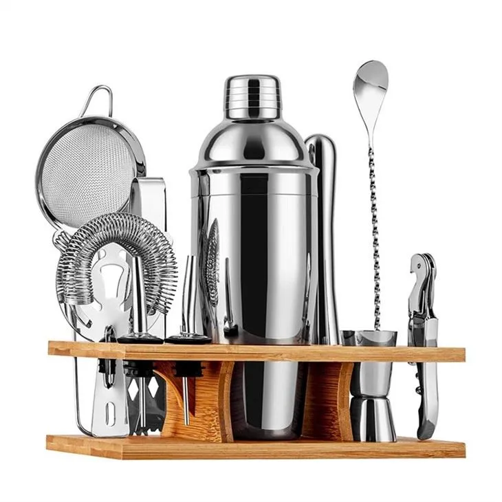 Kit de còctel Gin Tonic de plata