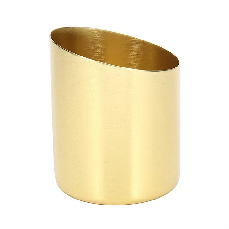 Copa de cera d'alumini inclinada