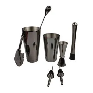 Kit per fer còctels negres