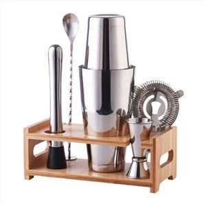 Kit de coctelera de metall per beguda professional