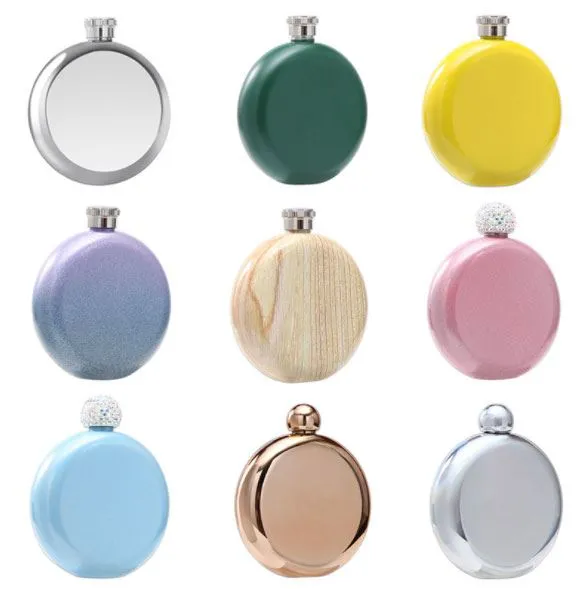 Matràs de maluc de les senyores d'acer inoxidable