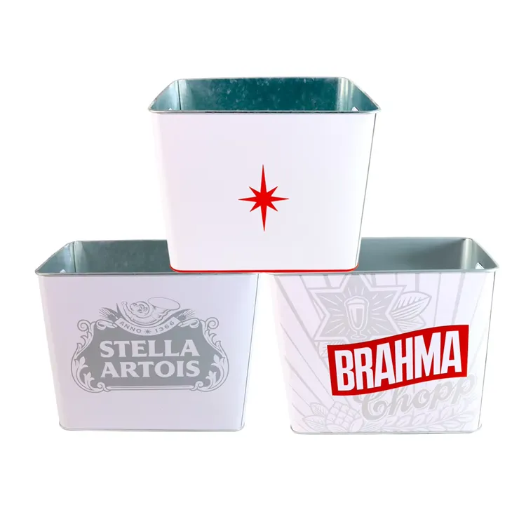 Refrigerador de cubs de gel de metall galvanitzat