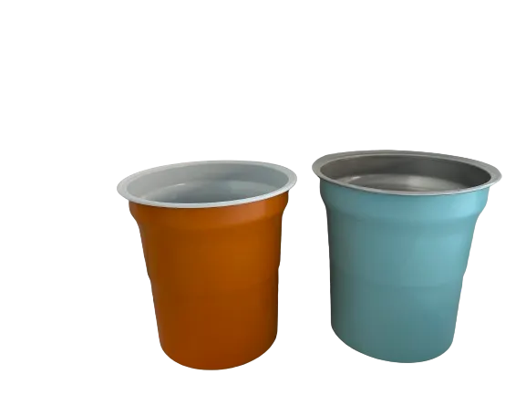 Tasses d'alumini d'un sol ús personalitzades