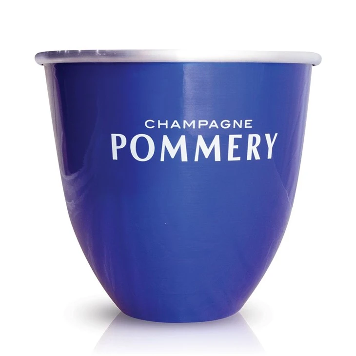 Cubell de gel de metall de la marca Pommery
