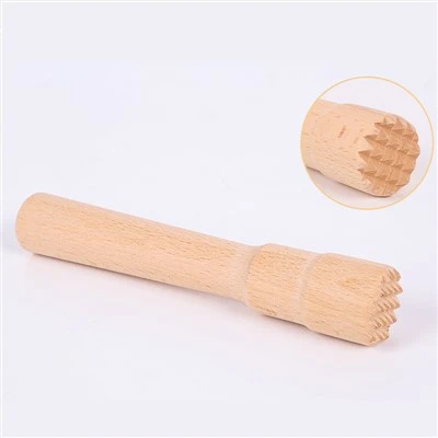 Muddler de fusta portàtil de 16,8 cm